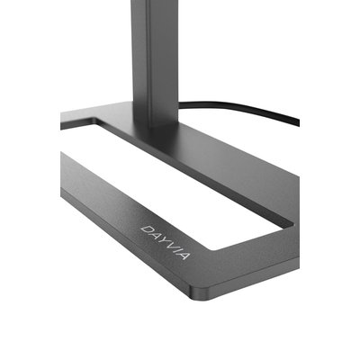 Lampe Dayvia Sundesk LED luminothérapie noir