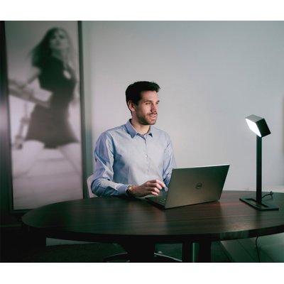 Lampe Dayvia Sundesk LED luminothérapie noir
