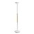 Vloerlamp Unilux Pryska led hout wit