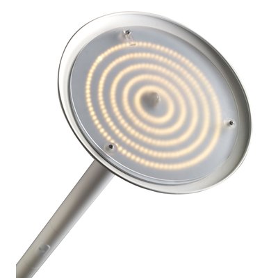 Lampadaire Unilux Pryska LED bois blanc