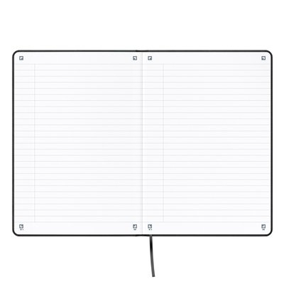 Carnet de notes Oxford Signature A5 ligné 80 feuilles noir