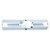 Tube d'expédition IEZZY A1 650x50mm blanc inclus embouts 5 pièces