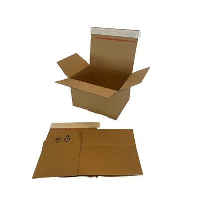 Quickbox IEZZY 400x260x250mm B-golf bruin 10 stuks