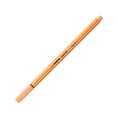 Fineliner STABILO point 88/25 Fin orange pastel