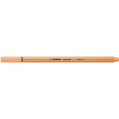 Fineliner STABILO point 88/25 Fin orange pastel