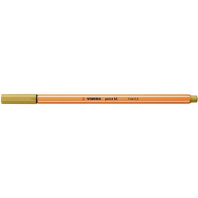Fineliner STABILO point 88/66 fijn khaki