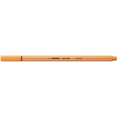 Fineliner STABILO point 88/85 fijn papaya