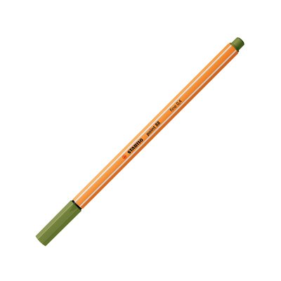 Fineliner STABILO point 88/35 Fin vert mousse
