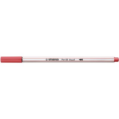 Brushstift STABILO Pen 568/47 roestig rood