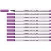 Brushstift STABILO Pen 568/60 pruimenpaars foto