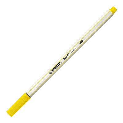 Brushstift STABILO Pen 568/24 citroengeel