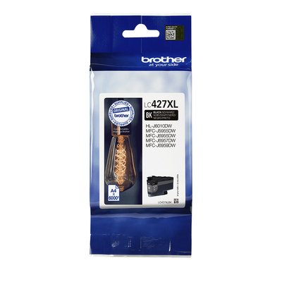 Inktcartridge Brother LC-427XLBK zwart