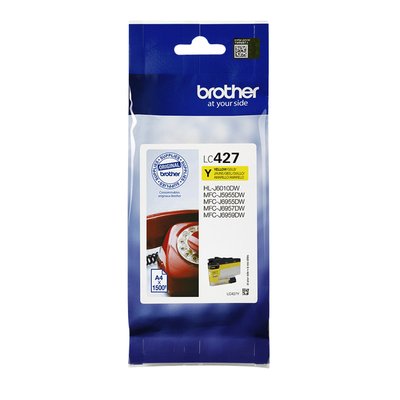 Inktcartridge Brother LC-427Y geel