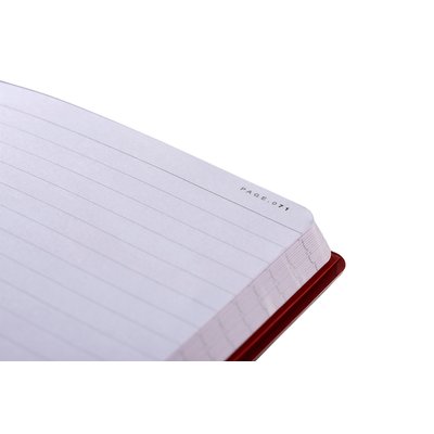 Carnet de notes Oxford Black n' Red A5 Business Journal 72 feuilles ligné