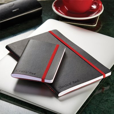 Carnet de notes Oxford Black n' Red A5 Business Journal 72 feuilles ligné