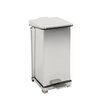 Pedaalemmer Vepa Bins Industrieel 45 liter mat rvs foto