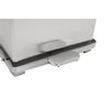 Pedaalemmer Vepa Bins Industrieel 45 liter mat rvs foto