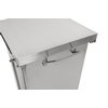 Pedaalemmer Vepa Bins Industrieel 45 liter mat rvs foto