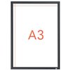 Porte-affiche clipsable Nobo Impression Pro A3 noir Photo