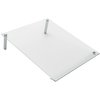 Notitiebord Nobo transparant acryl schuin A4 foto