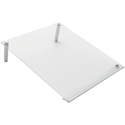 Notitiebord Nobo transparant acryl schuin A4