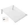 Notitiebord Nobo transparant acryl schuin A4 foto