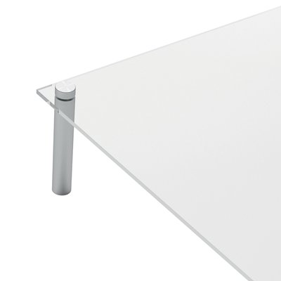 Notitiebord Nobo transparant acryl schuin A4