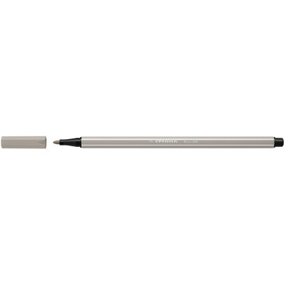 Viltstift STABILO Pen 68/93 medium warm grijs