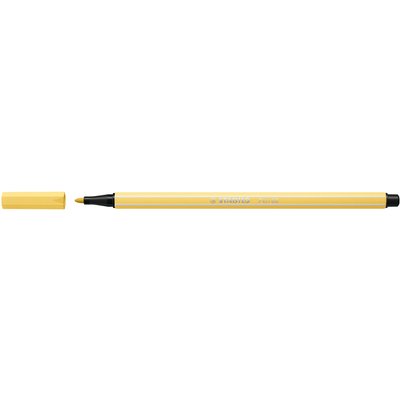 Viltstift STABILO Pen 68/23 medium lichtgeel
