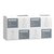 Handdoek Katrin Plus w-vouw 3-laags 240x320mm 25x90 vel wit 61563