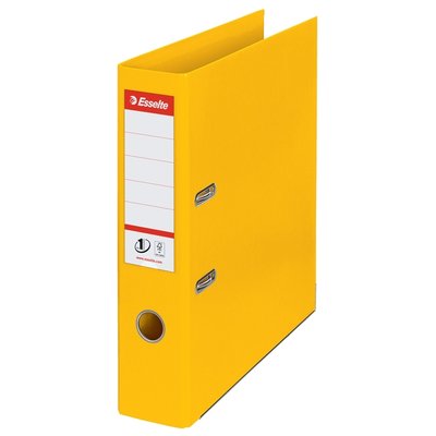 Ordner Esselte No 1 Power PP 75 mm geel 5 stuks