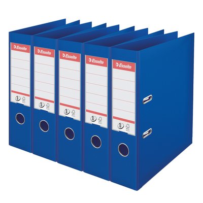 Classeur à levier Esselte Vivida N°1 multipack 75mm A4 5 pièces bleu