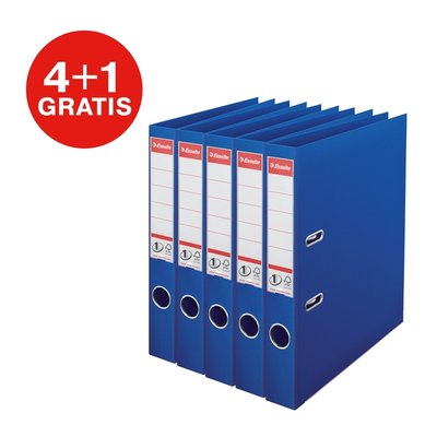Ordner Esselte No 1 Power PP 50 mm blauw 5 stuks