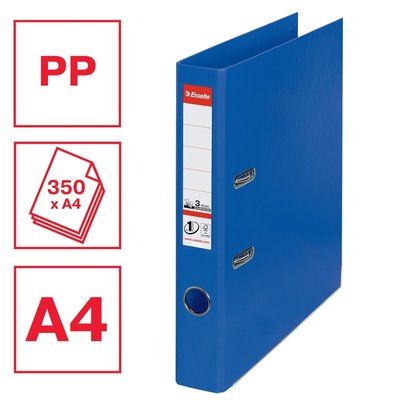 Ordner Esselte No 1 Power PP 50 mm blauw 5 stuks