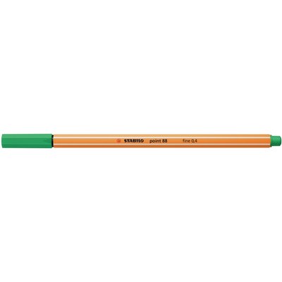 Fineliner STABILO point 88/16 Fin vert émeraude clair