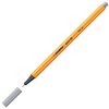 Fineliner STABILO point 88/95 fijn middelkoud grijs foto