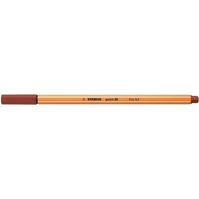 Fineliner STABILO point 88/75 fijn sienna