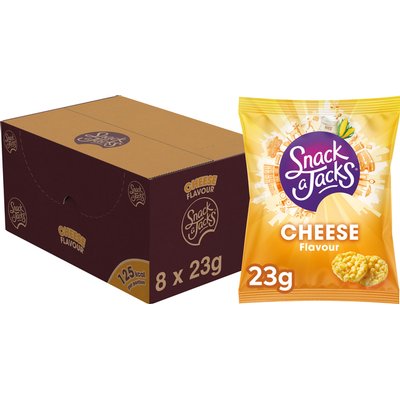 Mini rijstwafels Snack-a-Jacks cheese