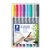 Feutre Staedtler Lumocolor 318 permanent F set 8 couleurs