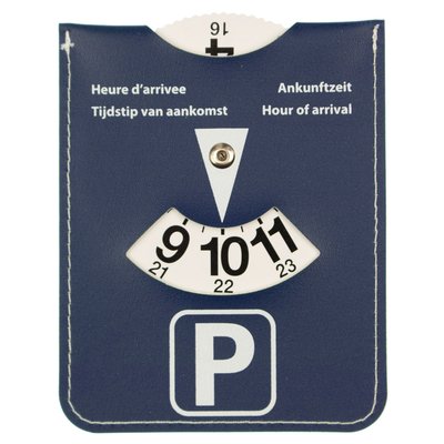 Parkeerschijf Kangaro E-car met blauwe en groene zijde