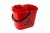 Mopemmer spaans Cleaninq met korf 12L rood