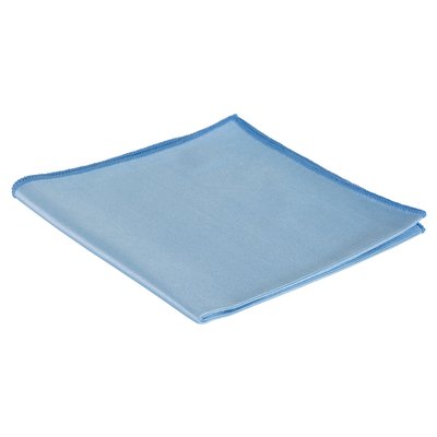 Glasdoek Cleaninq microvezel 40x40cm blauw 3 stuks
