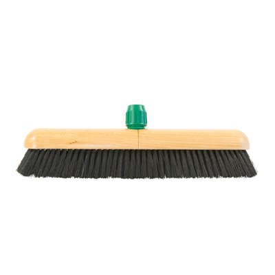 Balai de salle Cleaninq poils mélangés avec support manche 40cm