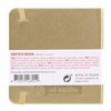 Schetsboek Talens Art Creation 80 witte vellen 140gr 120x120mm witgoud foto