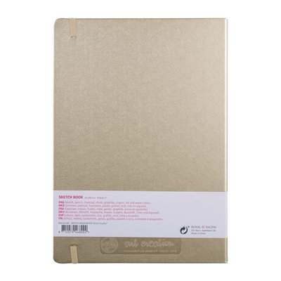 Schetsboek Talens Art Creation 80 witte vellen 140gr 210x300mm witgoud