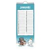Calendrier anniversaire Lannoo Ritstier 130x325mm Photo