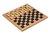 Damspel Longfield Games hout 30x30cm