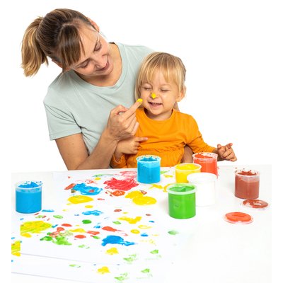 Vingerverf Jovi 35ml assorti set à 5 potjes