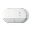 Toiletpapierdispenser Tork T9 Elevation SmartOne klein duo wit 682000 foto