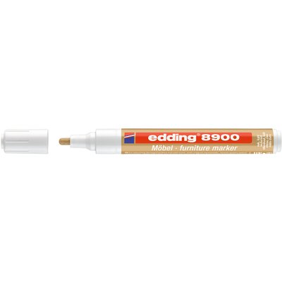 Viltstift edding 8900 meubel rond 1.5-2mm licht eikenhout blister1st